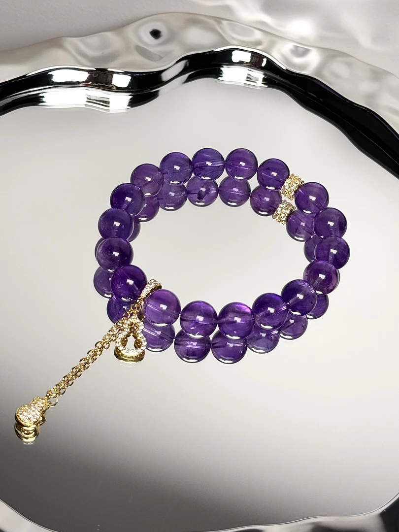 【壹些手作】A57A58 紫水晶手串  多样性发其一 颜色微差