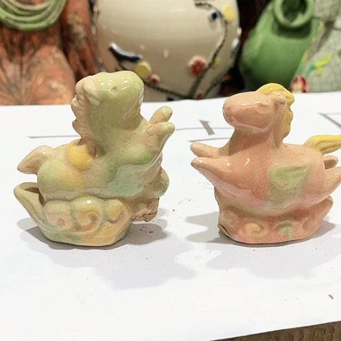 瓦当摆件摆件茶桌茶台陶瓷