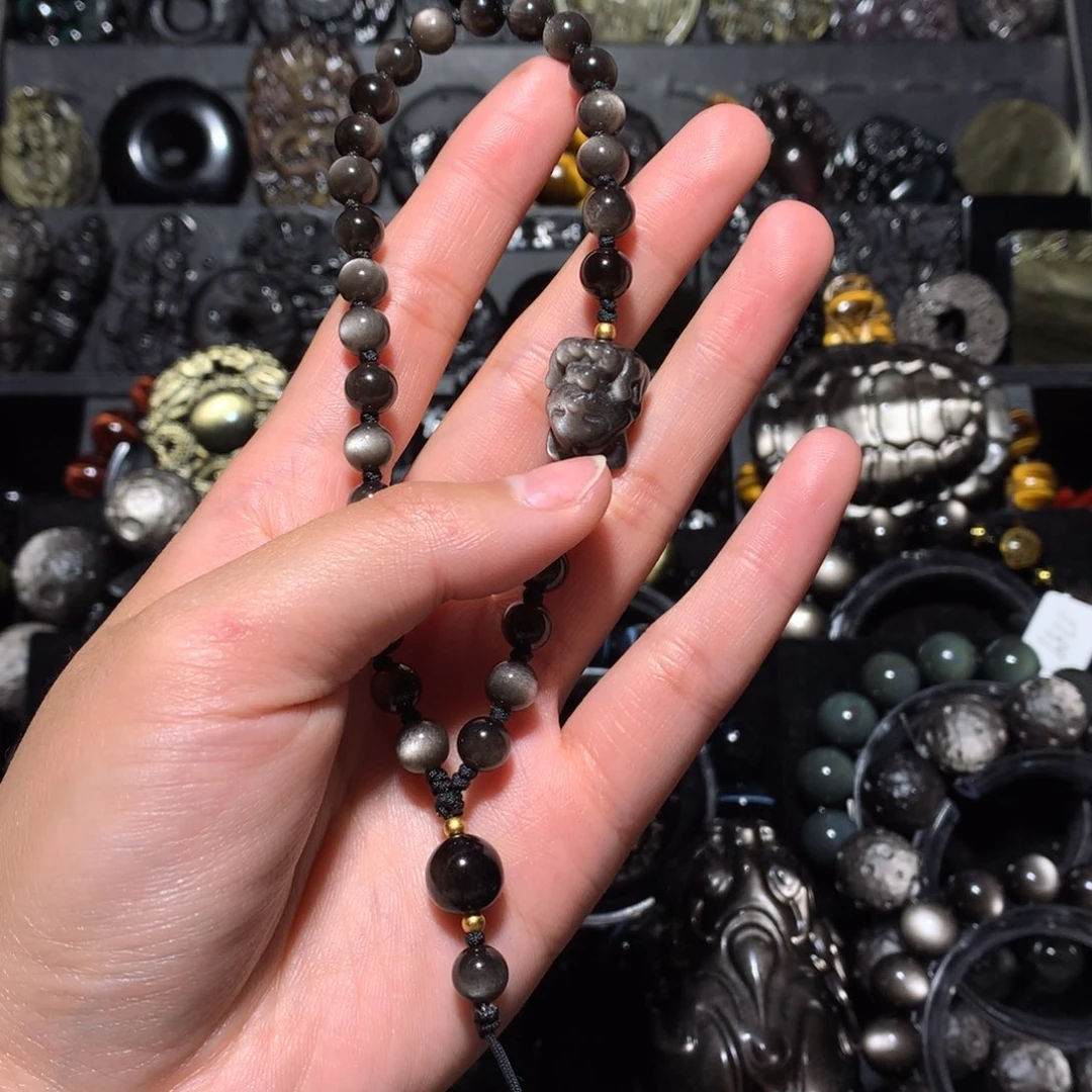 H***x黑曜岩未镶嵌珠宝奇石