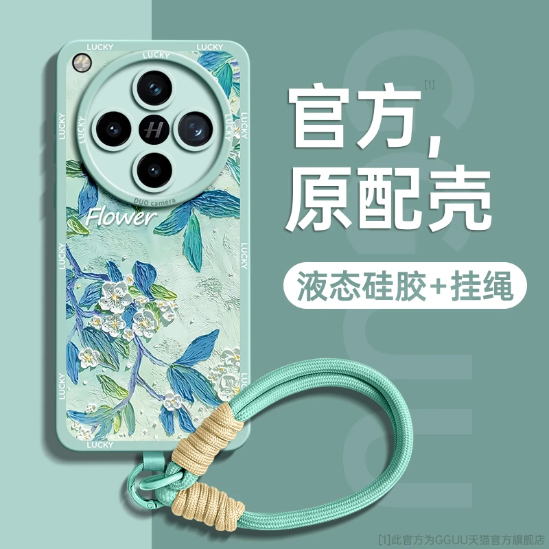 适用oppofindx9手机壳Ultra创意x8pro油画花x7+轻奢高端x6网红款