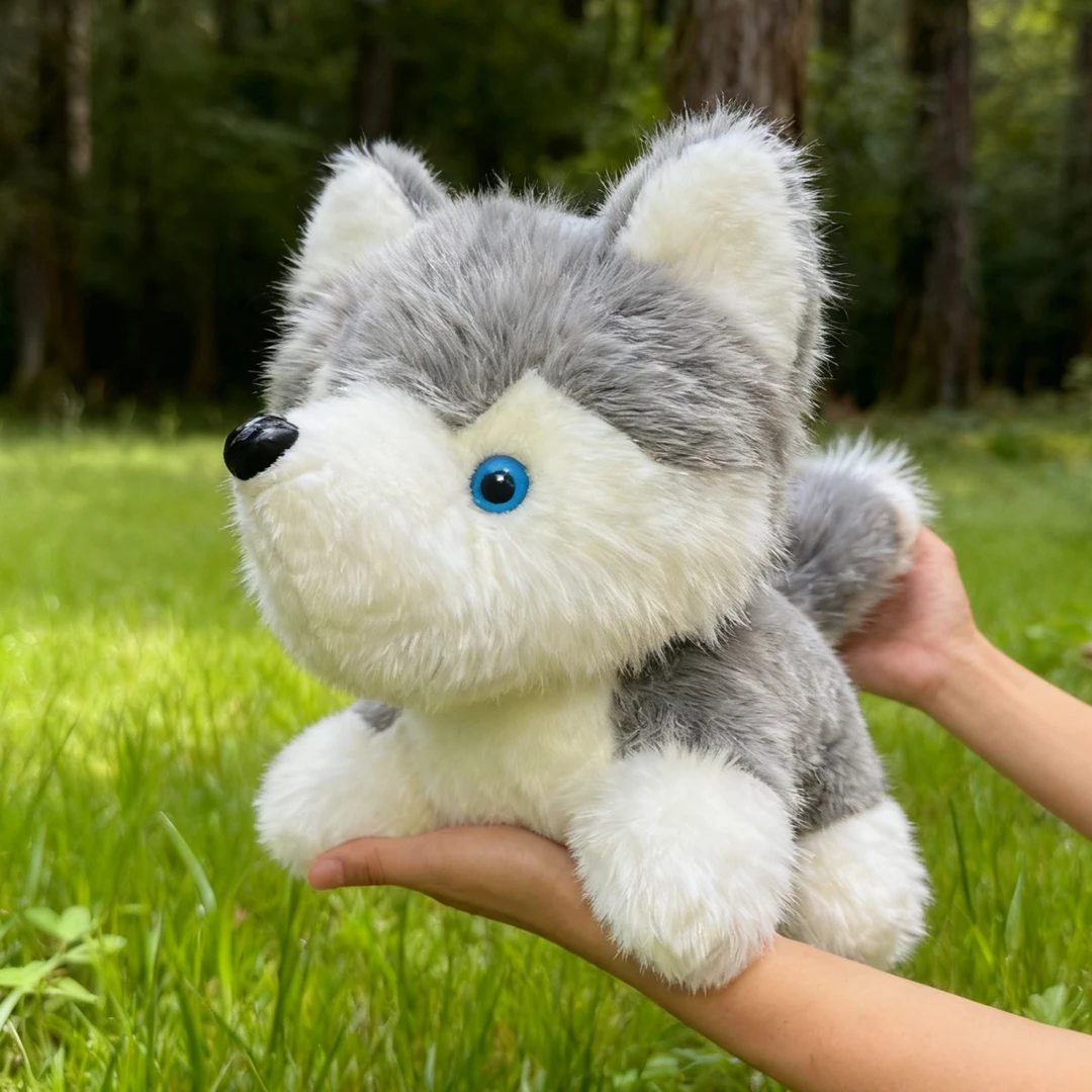 真哈士奇毛绒玩具公仔二哈玩偶女生生日礼物