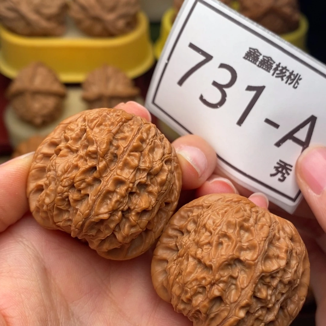 文玩核桃把件血麒麟38……