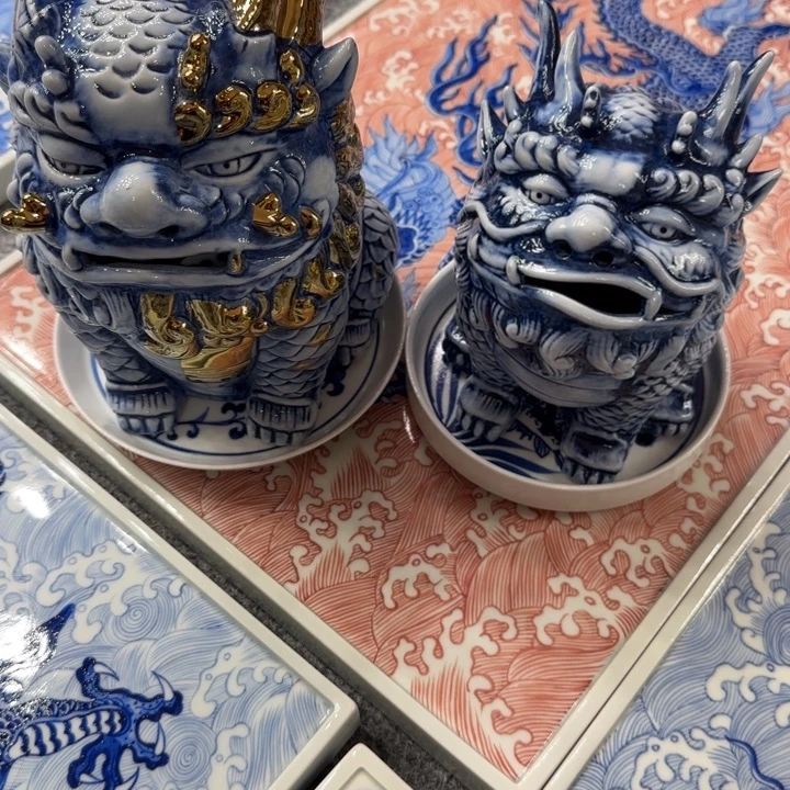 伴***揚景德镇手工手绘陶瓷