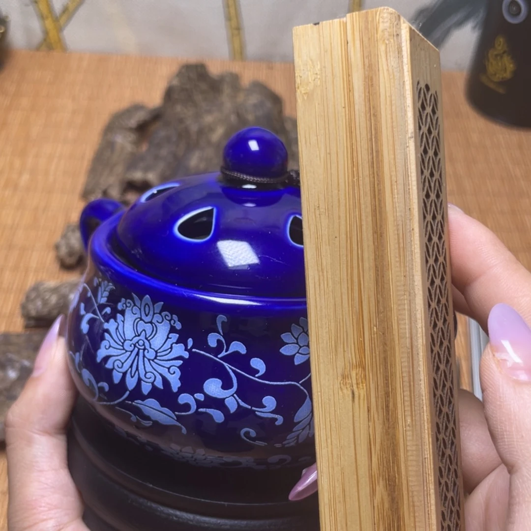 香榧木电熏炉插电定时款一个