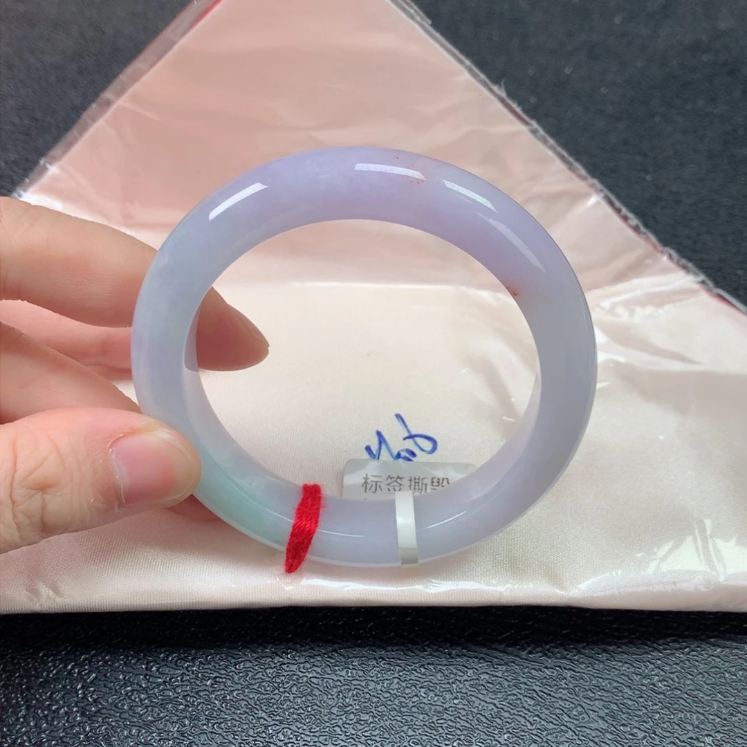 未镶嵌手镯翡翠缅甸天然翡翠手镯55