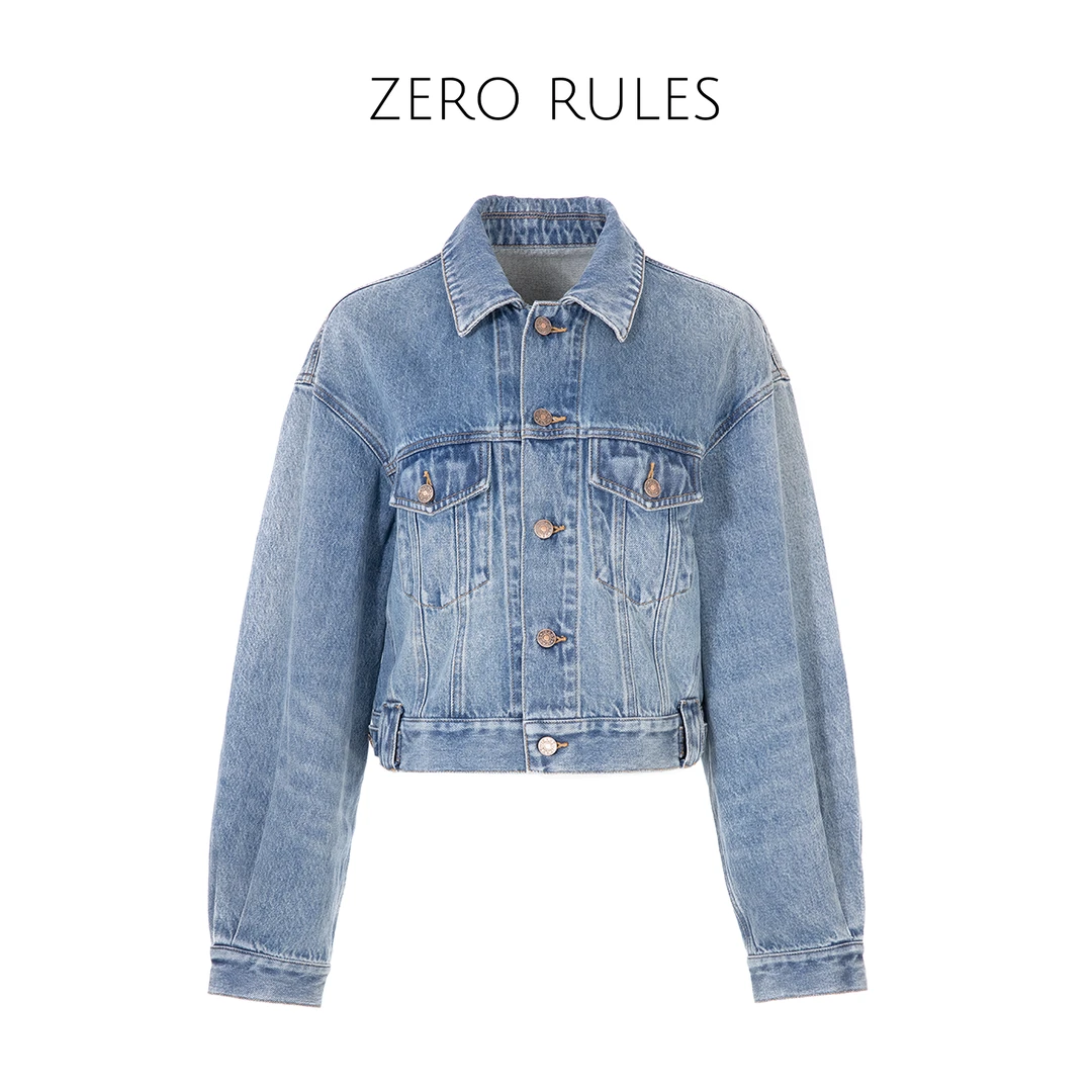 25030421【杨树林牛仔外套】高定Chao柔水洗棉 好版型牛仔外套