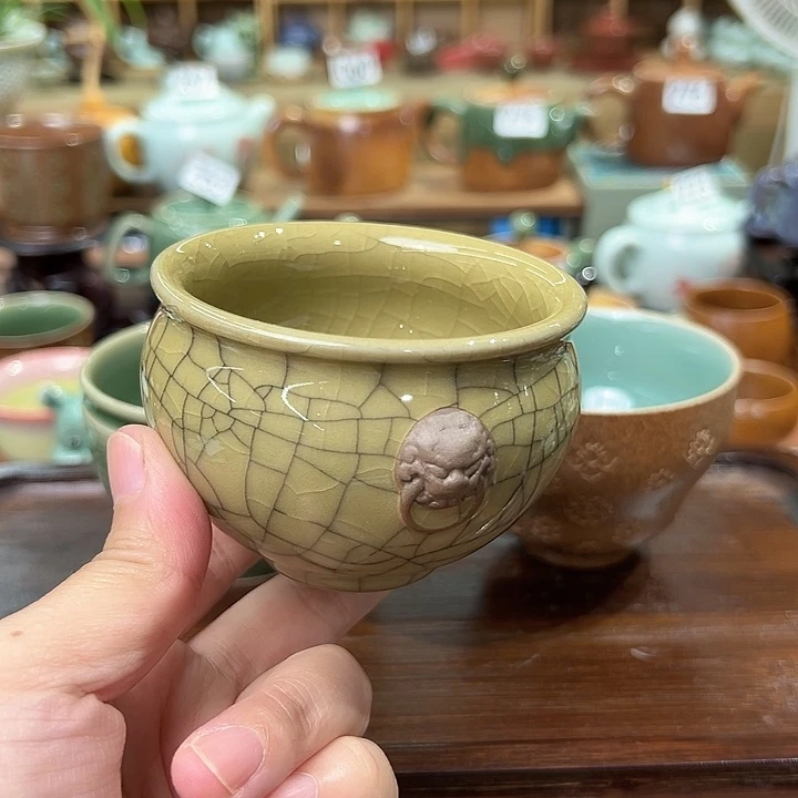 龙泉敬悦青瓷品茗杯
