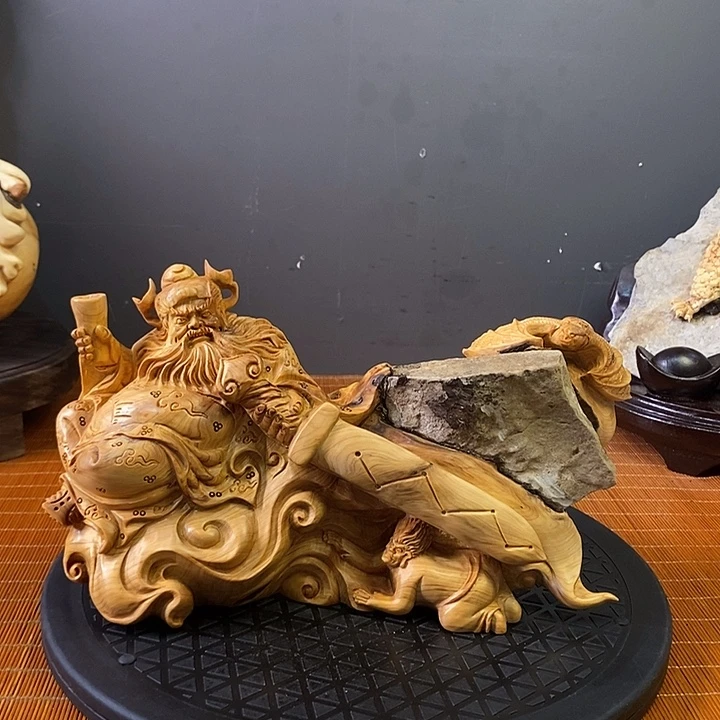 柏木钟馗纳福镇小鬼