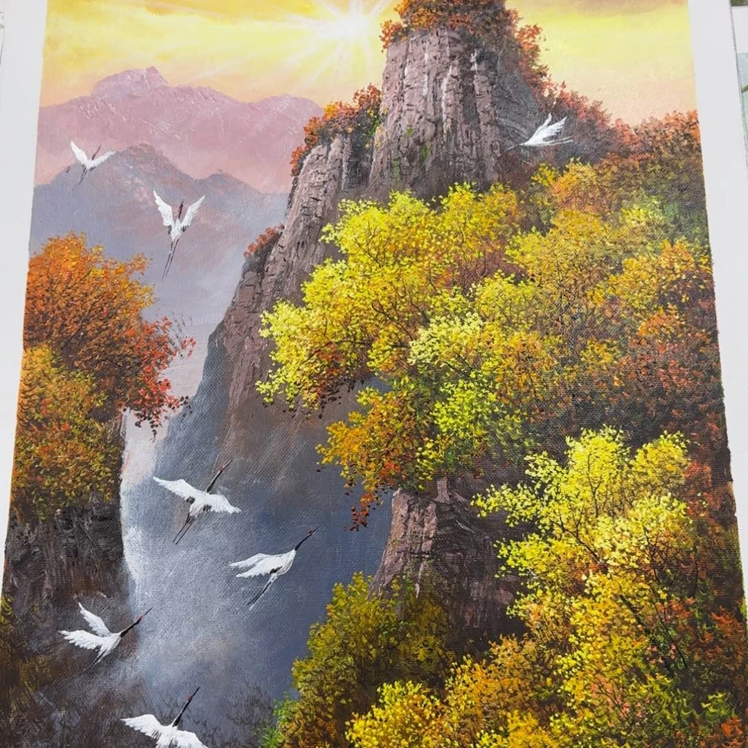 油画不知道为什么要这么喜欢