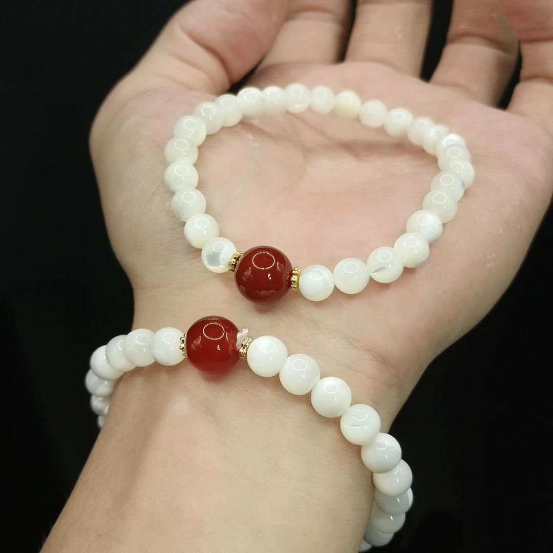 【李想精选】贝壳DIY单圈手串X13【多样性发其一】约10-6mm