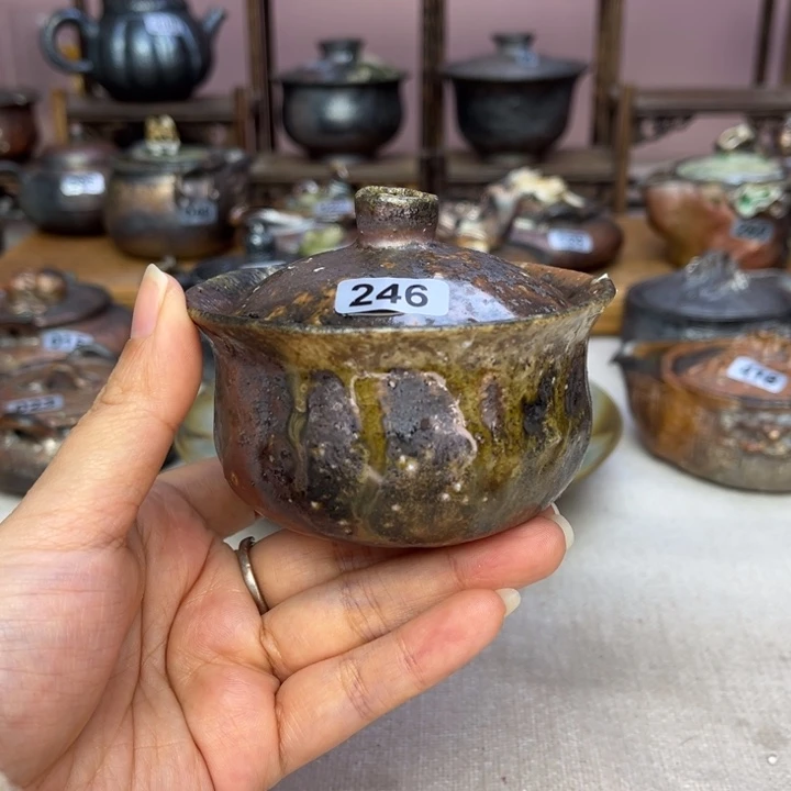 壶叶***?裸柴烧陶瓷茶器