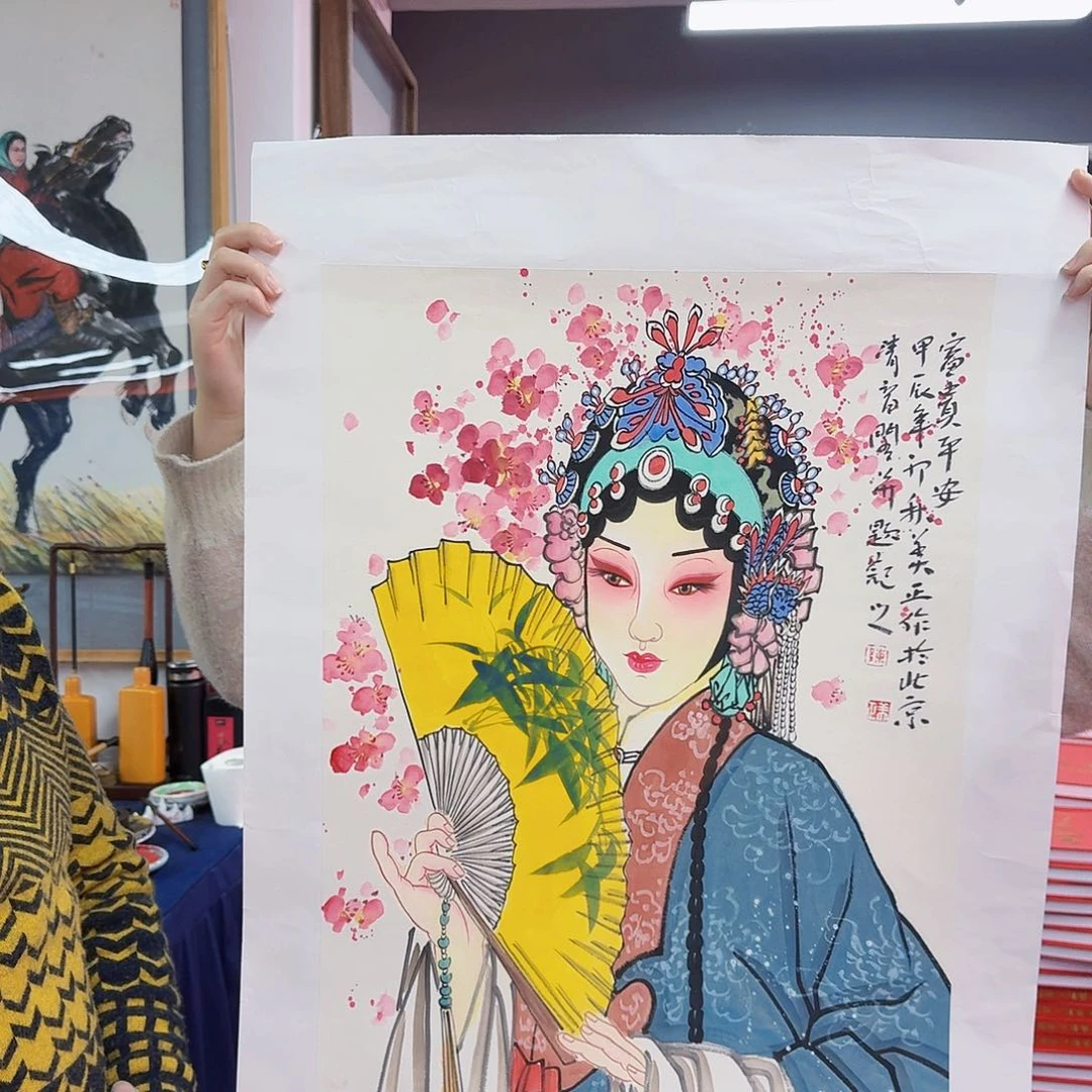 国画多次参加国内外大型