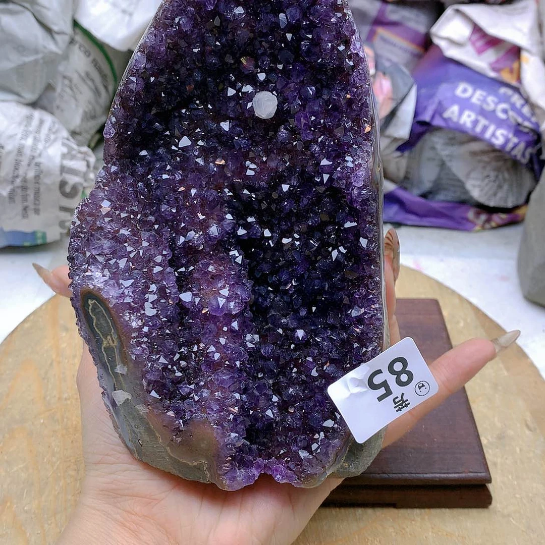 紫晶大型摆件（非配饰）未镶嵌