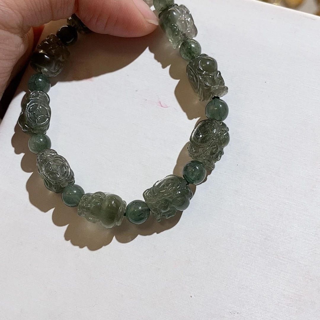 水晶手链未镶嵌K****蓝手串
