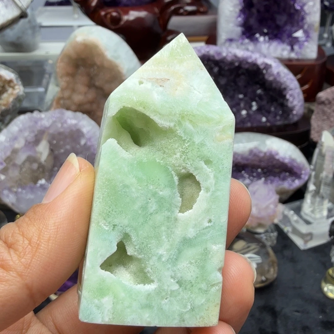 珠宝半成品未镶嵌紫晶