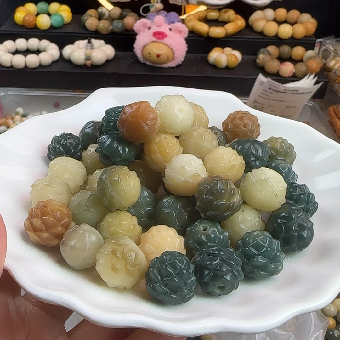 手串菩提根/象牙果卡16多宝肉连100颗