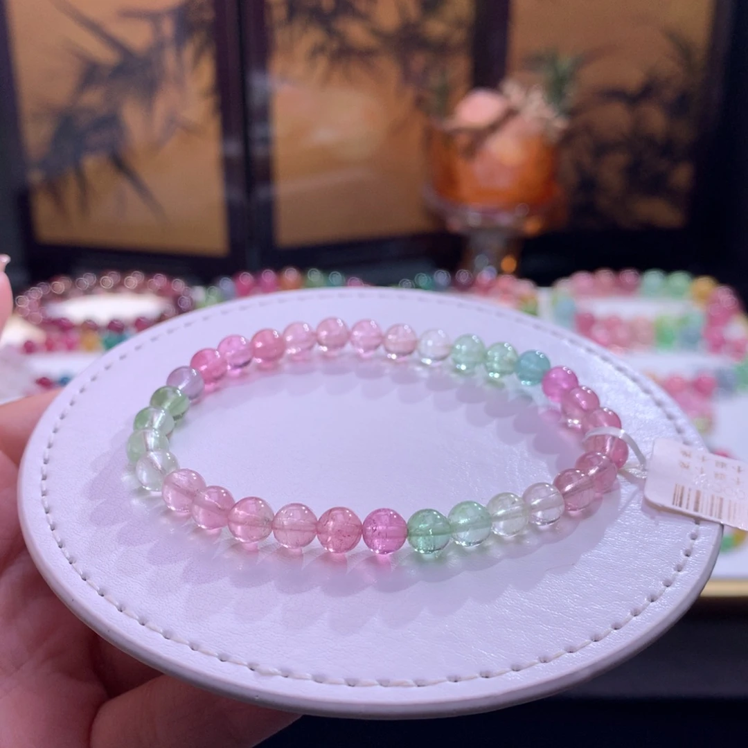 未镶嵌手链碧玺不退换