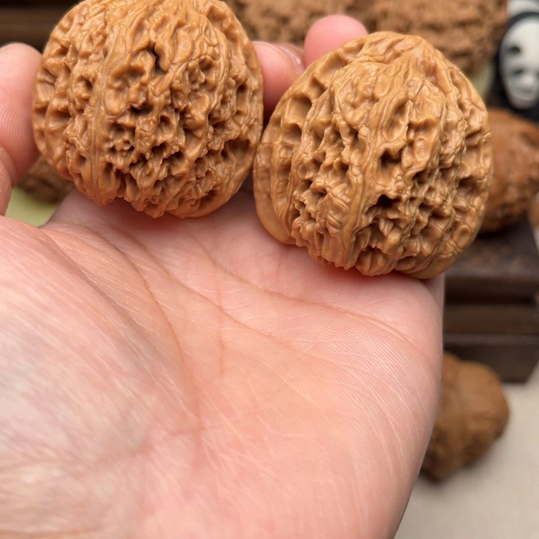 【闪购商品】崔文玩核桃手把件42南疆