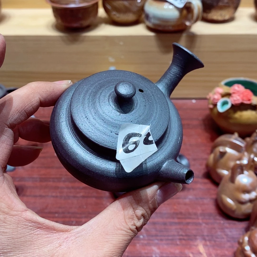 瑕疵，柴烧茶具套杯子