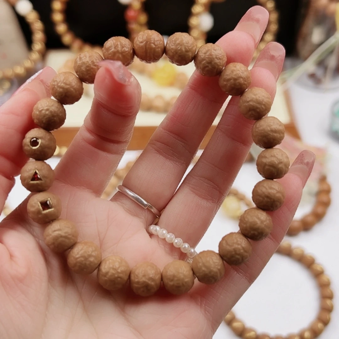 吊坠猴头核桃舍利