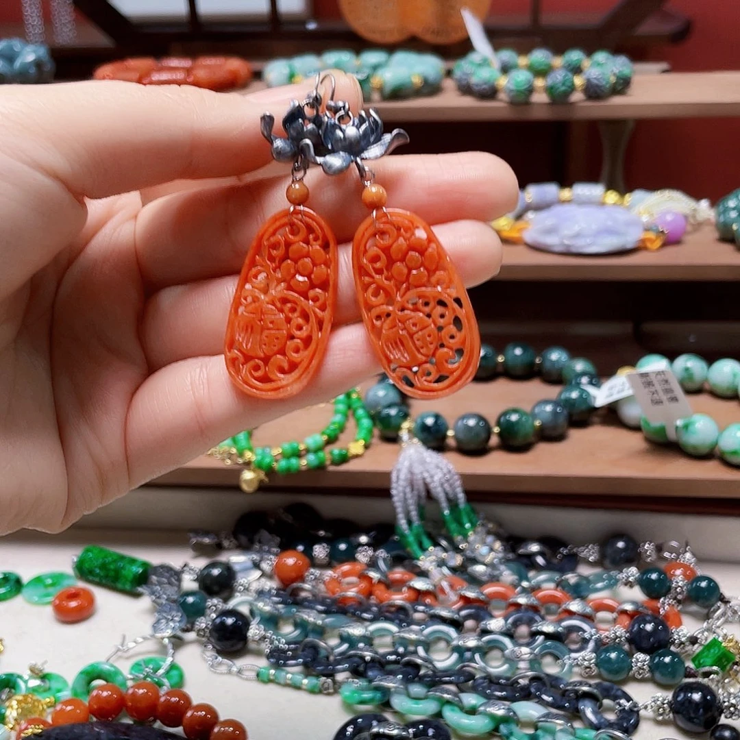 翡翠未镶嵌手链饰品