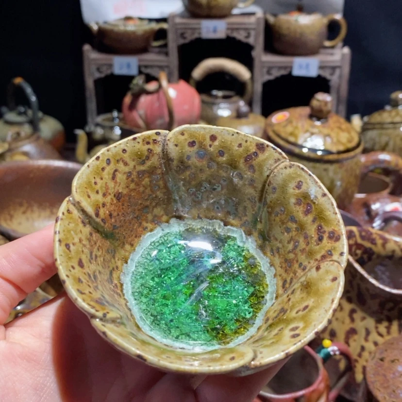 【闪购商品】贤*绿底杯