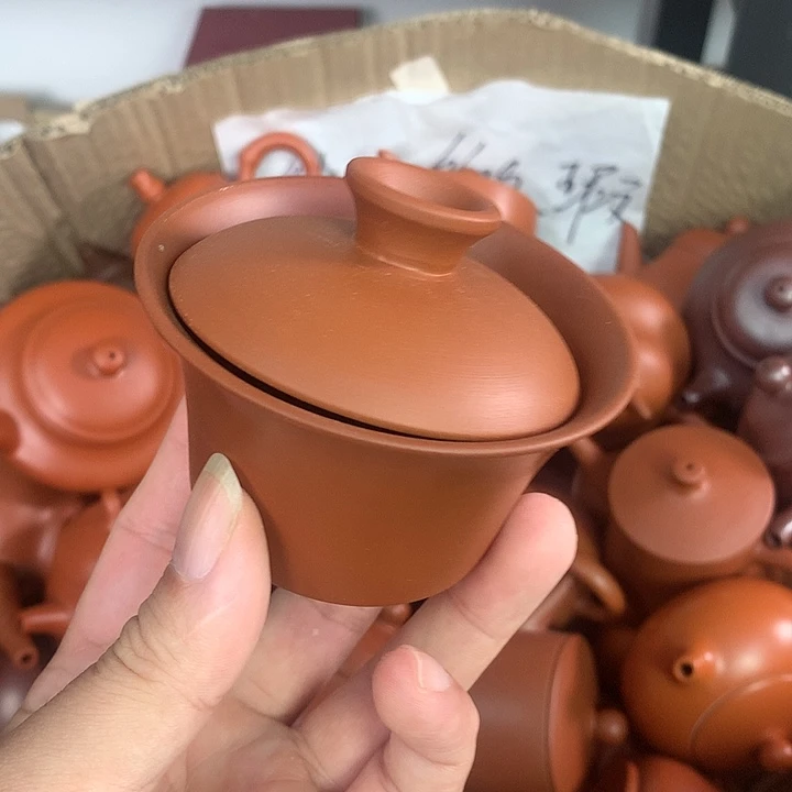 紫砂茶壶原矿朱泥茶壶茶具家用