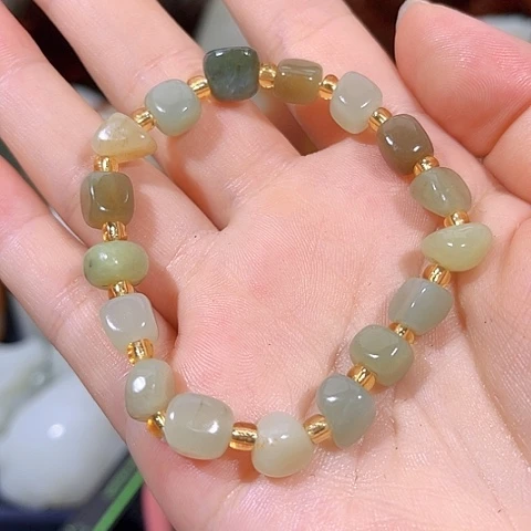 和田玉未镶嵌挂件?**木