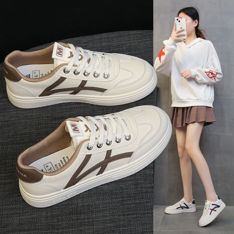 爆款小白鞋女款乞丐轻便软底平面小白鞋2025秋季新款小众休闲运动