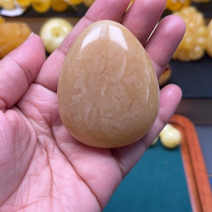 琥珀未镶嵌珠宝奇石M30号妖花水滴