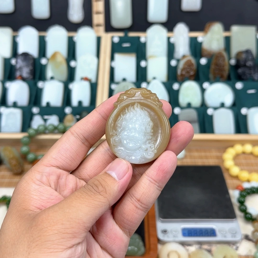 和田玉挂件未镶嵌