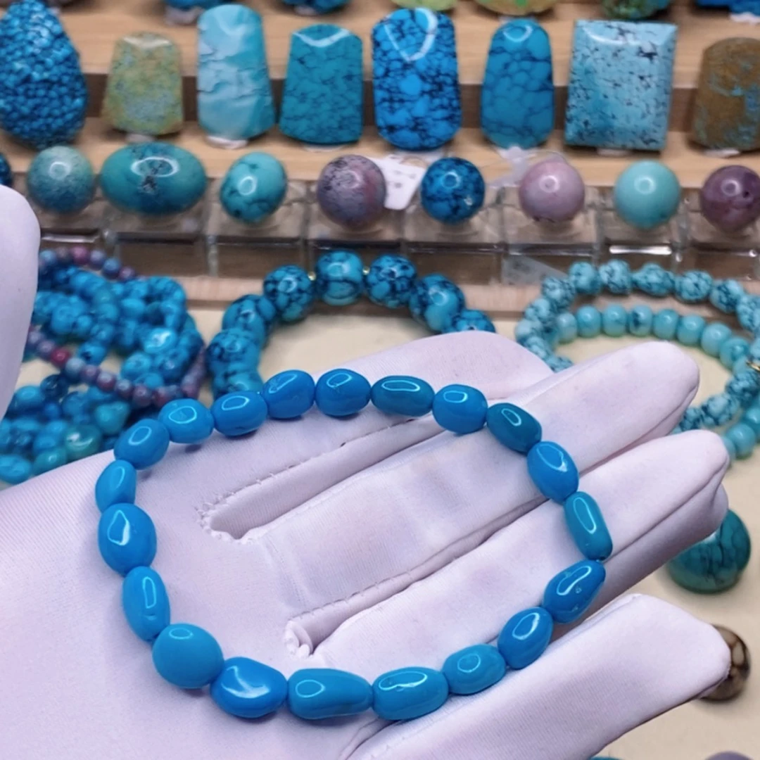 绿松石未镶嵌珠宝奇石