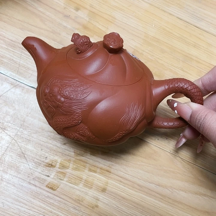 吉***庆茶壶紫砂宜兴紫砂壶