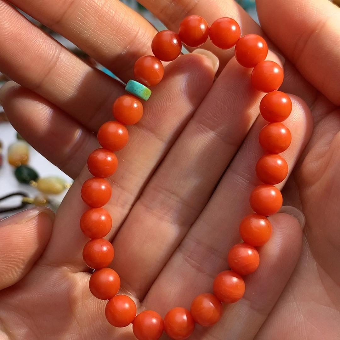 南红玛瑙未镶嵌手串南红手串