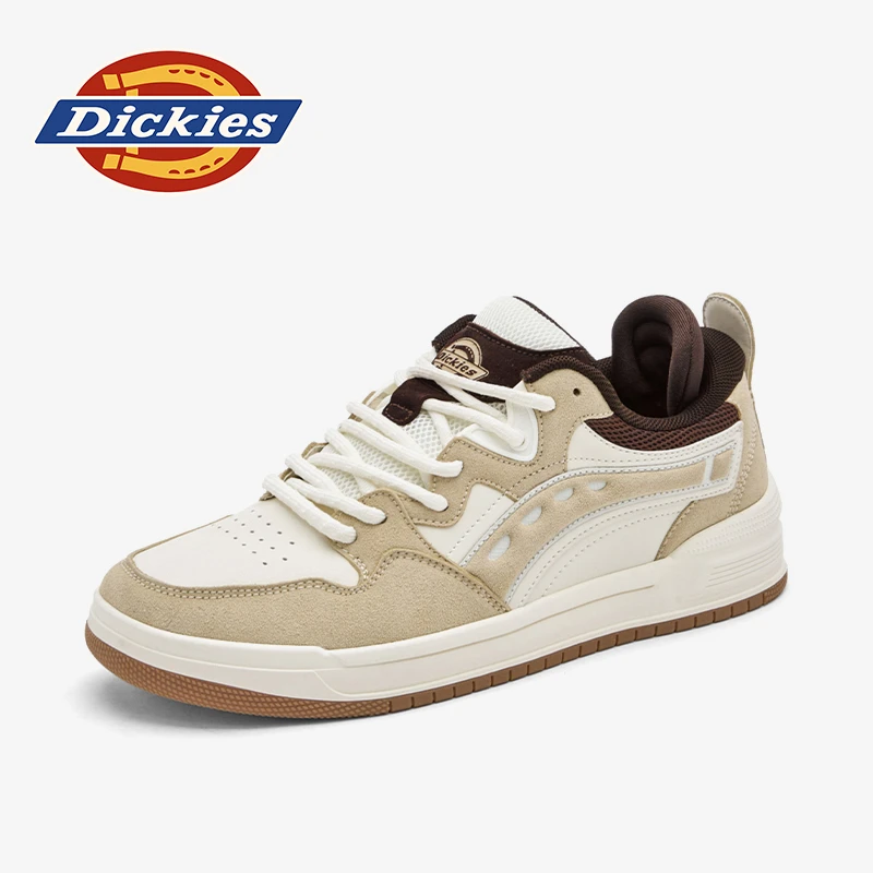 Dickies休闲板鞋男2025新款冬季运动鞋男鞋子复古平底潮鞋网布鞋