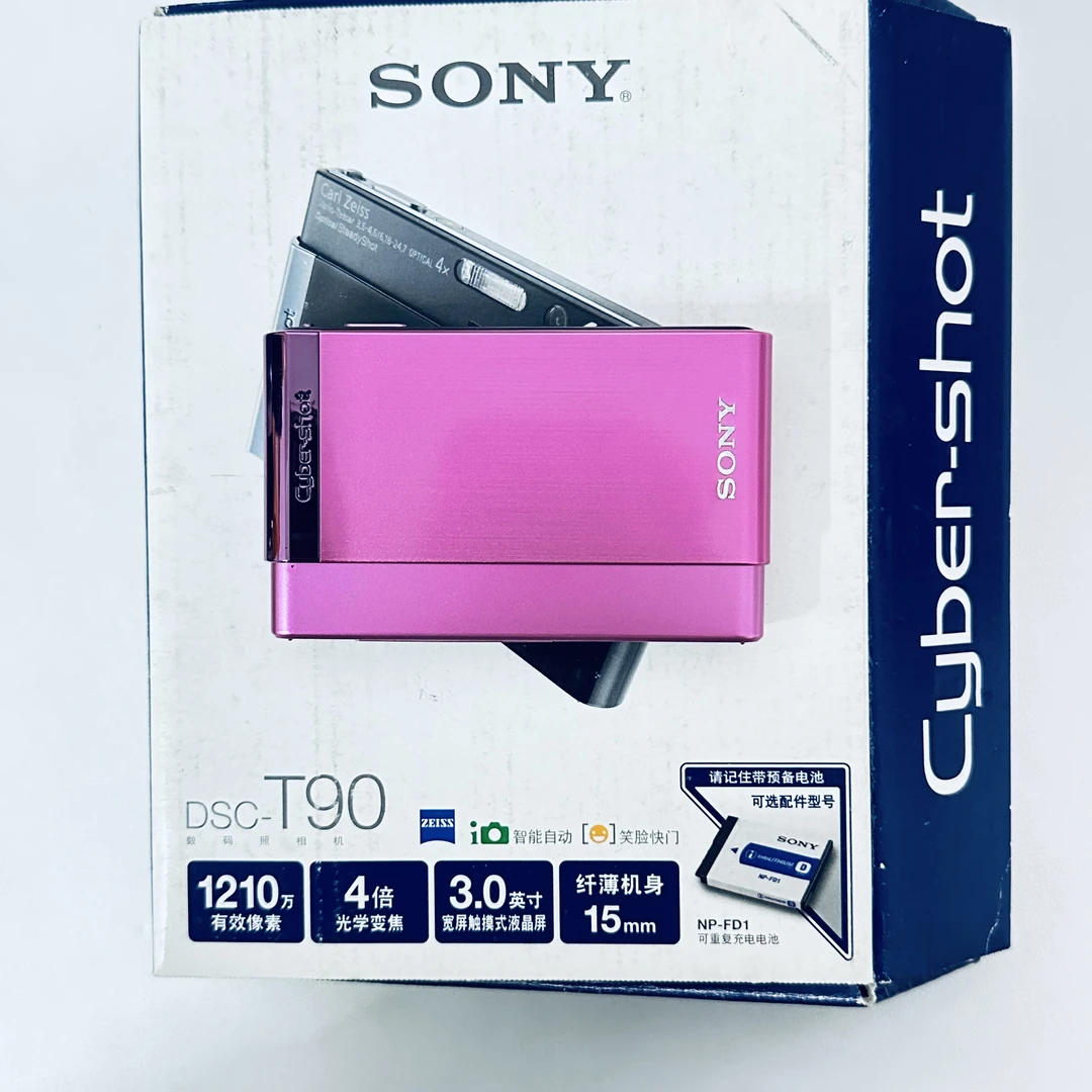 95新 Sony/索尼 t90精品原盒高端滑盖触屏色彩感好1200w像素