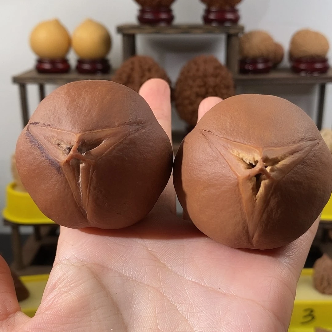 把件文玩核桃橄榄练手54
