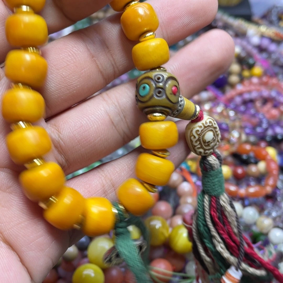 紫晶颈饰银S800镀金镶嵌