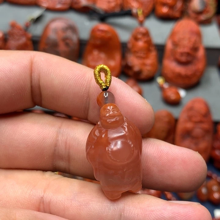 吊坠(不含链)未镶嵌南红玛瑙