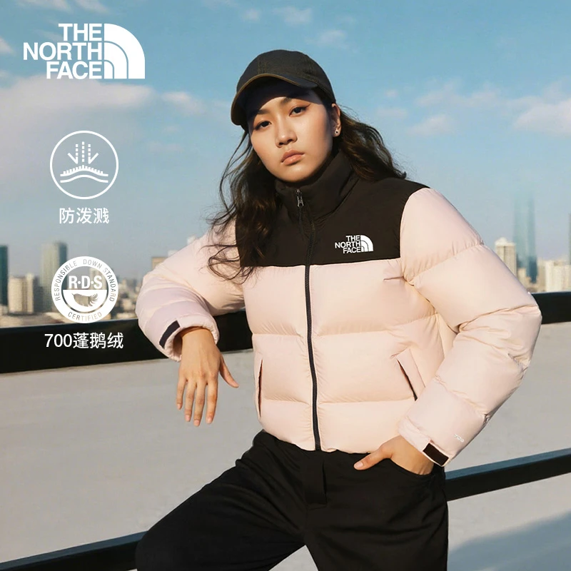 北面经典ICON女96 Nuptse羽绒服潮牌鹅绒户外TheNorthFace|3XEO