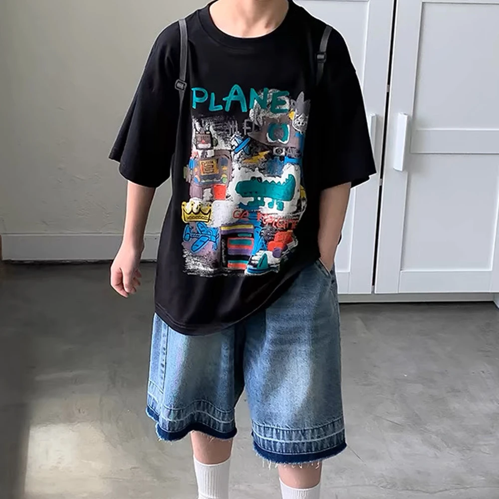 舅舅严选童装儿童夏季短袖韩版宽松百搭衣服白色t恤上衣C88905