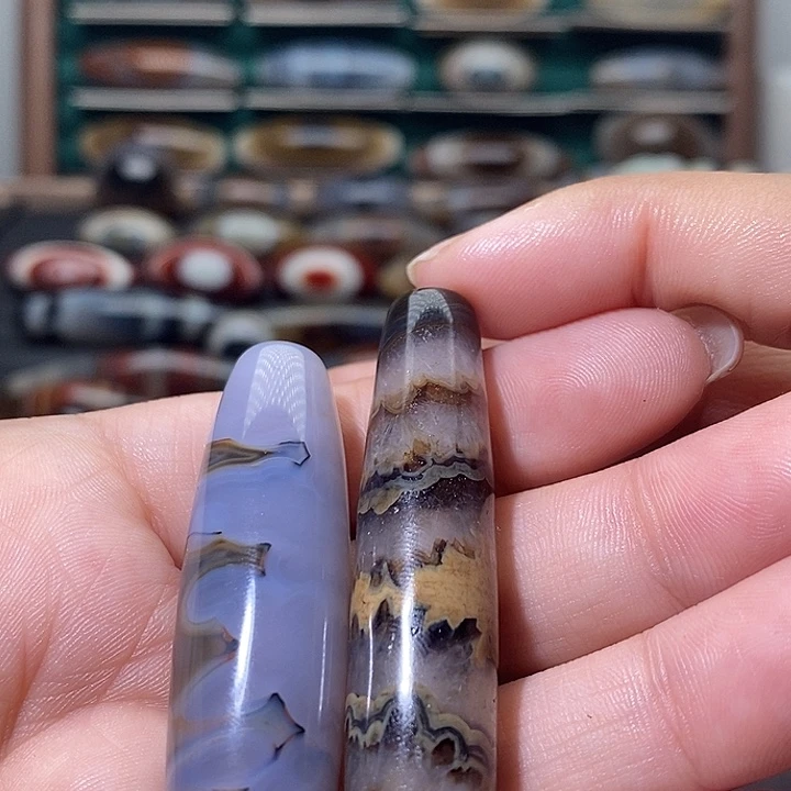 黄***国玛瑙/玉髓未镶嵌吊坠(不含链)