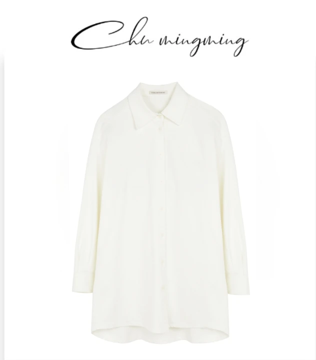 【CHU/2025SSNEW】原创设计素色翻领牛仔外套LH8799