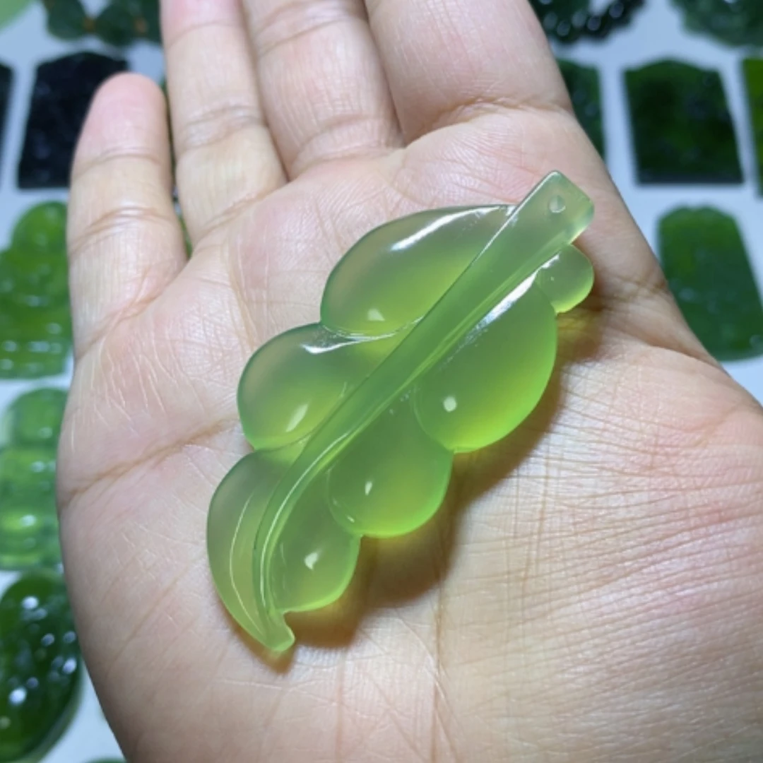 【闪购商品】未镶嵌蛇纹石玉颈饰