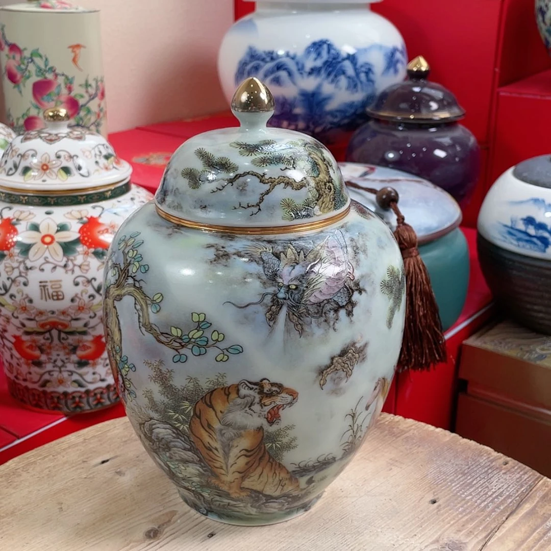 【闪购商品】罐陶瓷茶叶罐密封罐