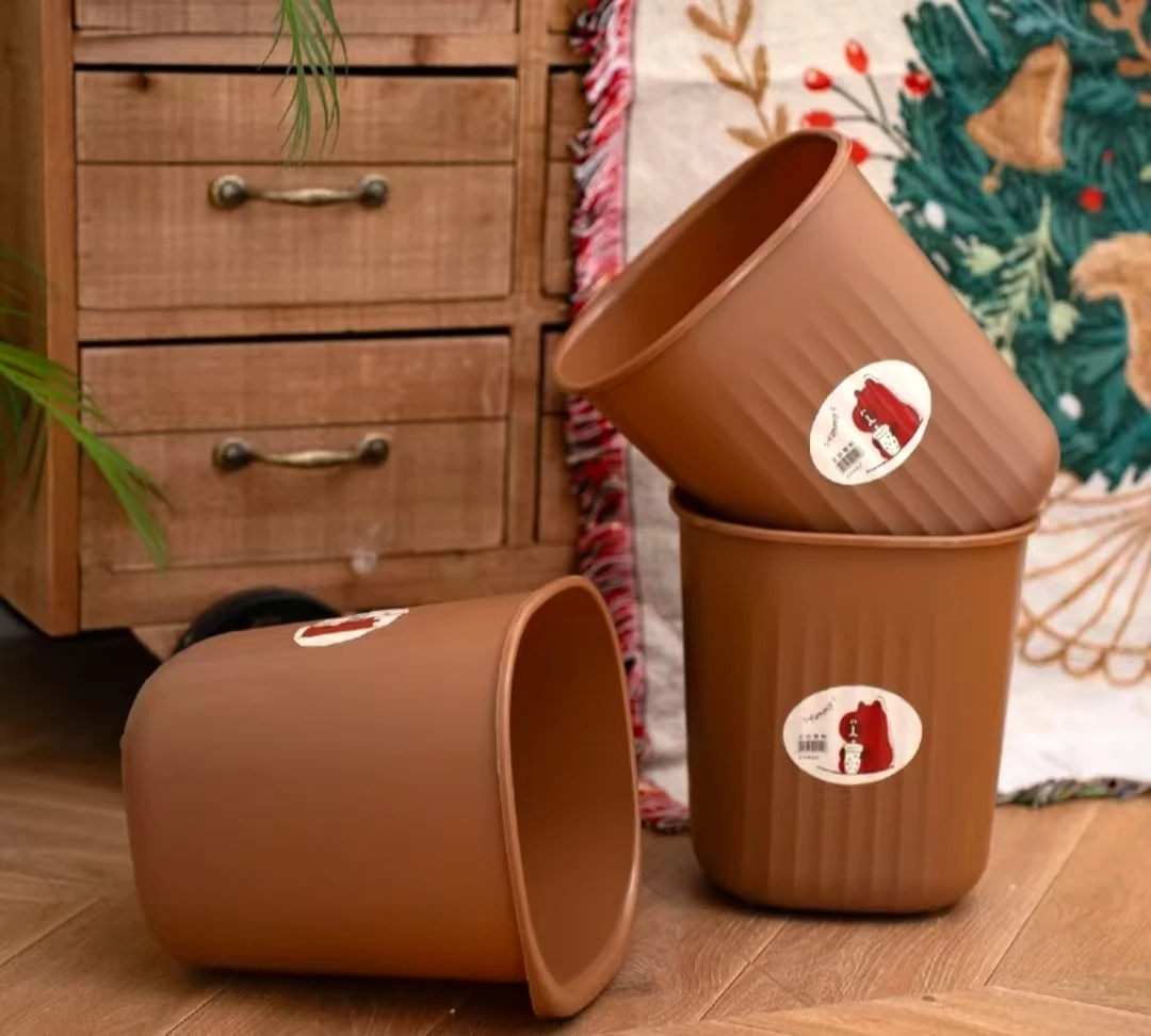 【拍一发三】卡皮巴拉卡通家用高颜值大号客厅加厚垃圾桶-23*22*24