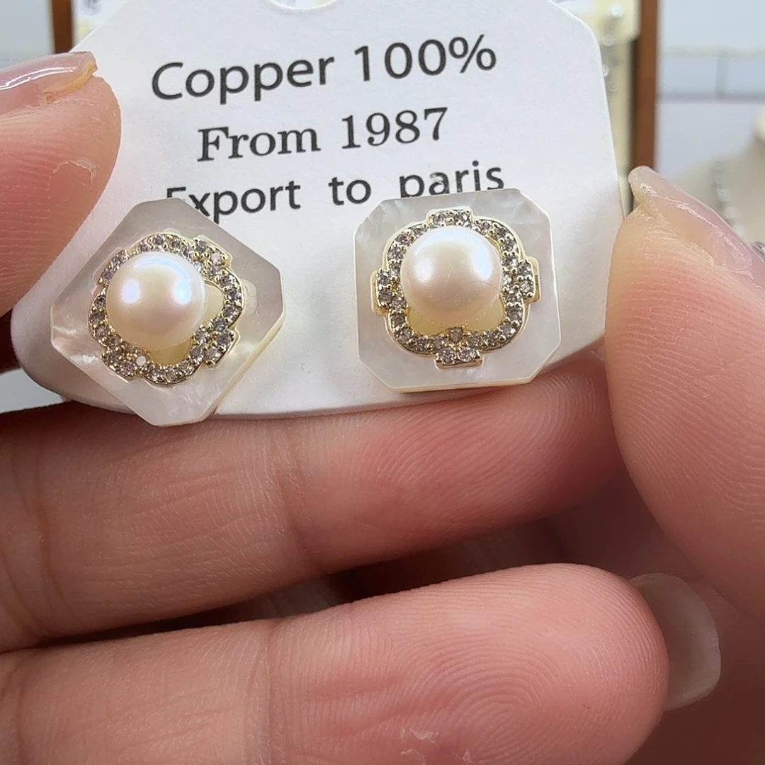 耳饰淡水珍珠未镶嵌