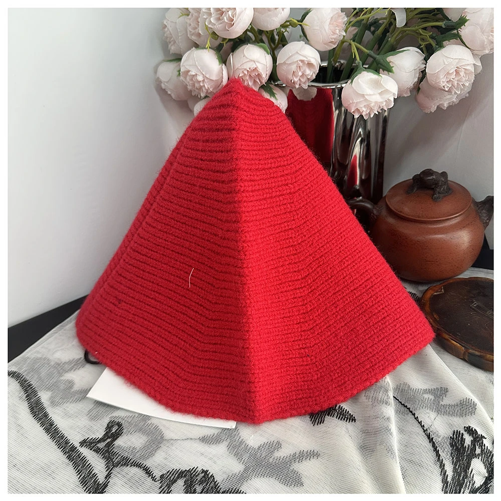 MZ001  女士时尚百搭针织包头帽