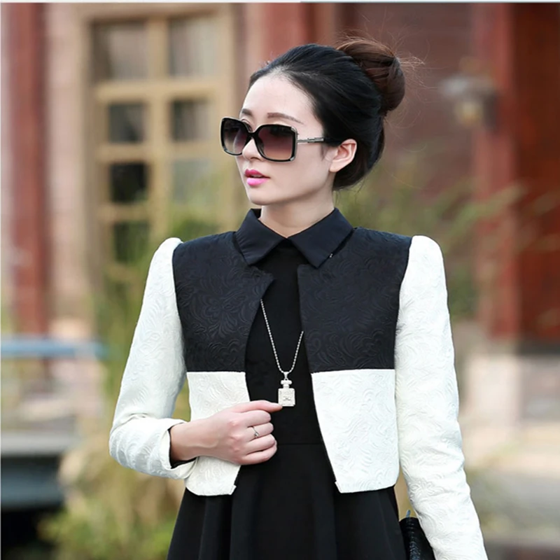 女士断码缺码甩卖小香风短外套显瘦春秋时尚气质名媛百搭洋气短款