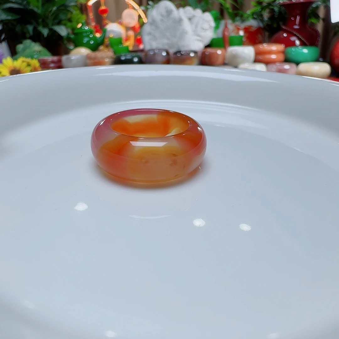 项***萍未镶嵌戒指玛瑙/玉髓